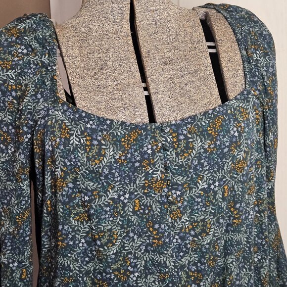 Reitmans Long Sleeve Floral Blouse XL - Picture 2 of 7